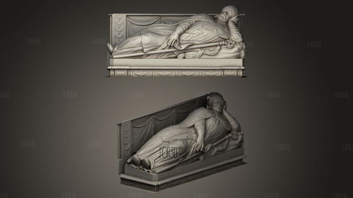 tomb of Bishop 3d stl модель для ЧПУ